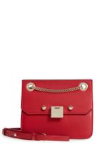 Jimmy Choo Rebel Mini Colorblock Leather Crossbody Bag - Red