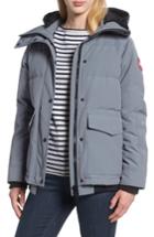 Women's Canada Goose Deep Cove Arctic Tech Water Resistant 625 Fill Power Down Bomber Jacket - Grey