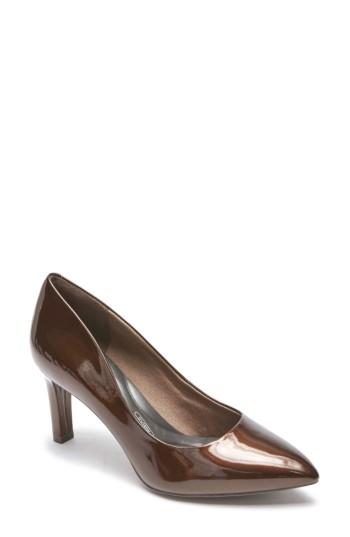 Women's Rockport Total Motion Luxe Valerie Pump W - Brown