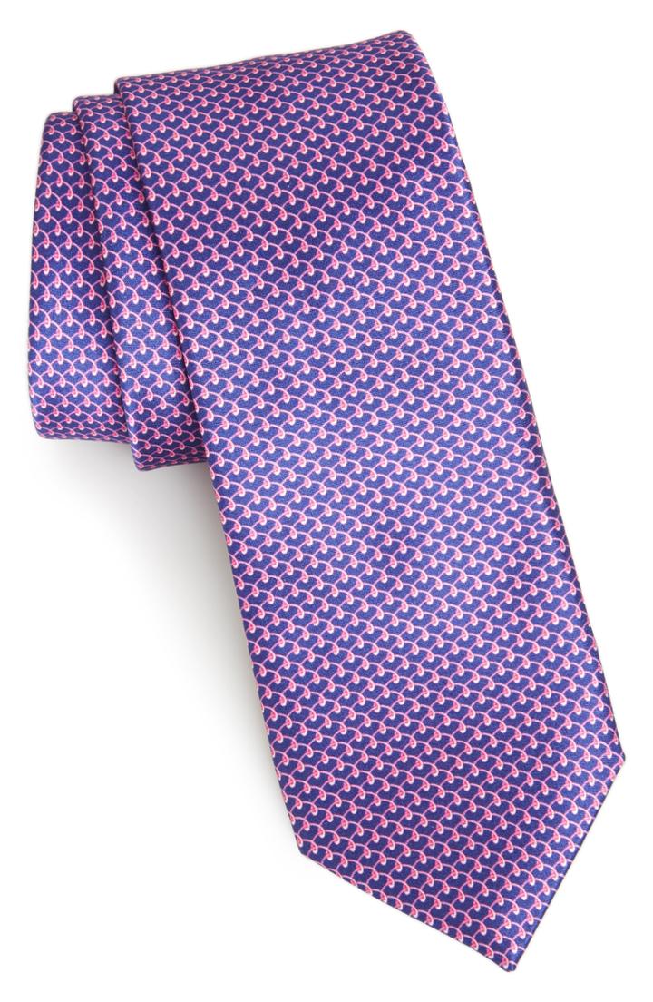 Men's Nordstrom Men's Shop Lucent Geometric Silk Tie