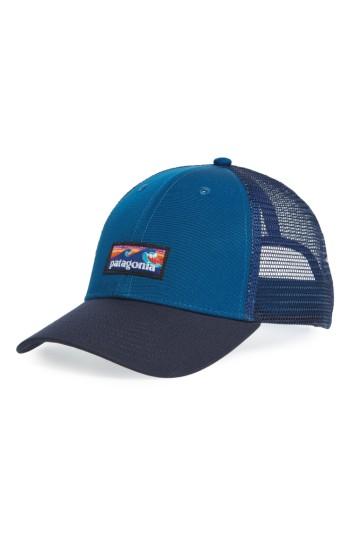 Men's Patagonia Board Short Trucker Hat - Blue