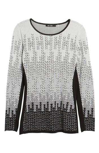 Women's Nic+zoe Sunset Sweater - Grey