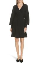 Women's Sies Marjan Anita Gathered Waist Silk Dress