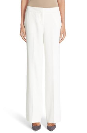 Women's Nordstrom Signature And Caroline Issa Crepe Straight Leg Pants