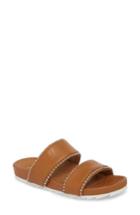 Women's Jslides Emmie Bead Chain Slide Sandal .5 M - Brown
