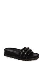 Women's Donald Pliner Carlie Slide Sandal M - Black
