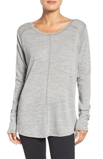 Women's Zella Twist & Breathe Reversible Tee - Grey