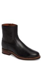 Men's Ariat Santa Fe Mid Zip Boot D - Black