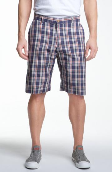 Men's Bill's Khakis 'parker - Long' Shorts - Blue