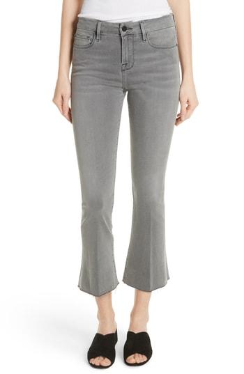 Women's Frame Le Crop Mini Boot Jeans - Grey