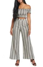 Women's Show Me Your Mumu Dotcha Love Me Wide Leg Pants - Ivory