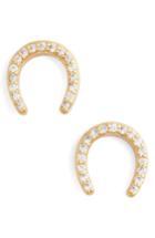 Women's Kate Spade New York Pave Horseshoe Earrings