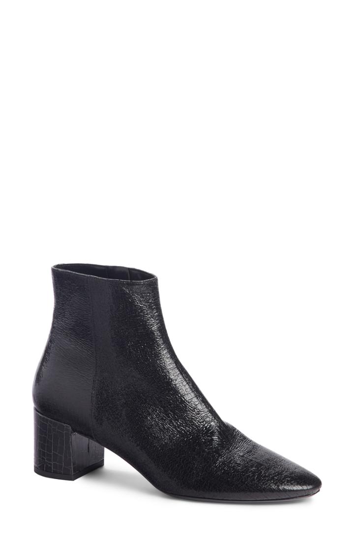 Women's Saint Laurent Loulou Bootie .5us / 37.5eu - Black