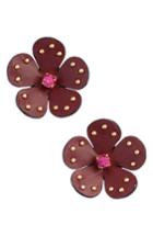 Women's Kate Spade New York Leather Stud Earrings
