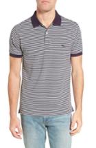 Men's Rodd & Gunn Swyers Point Sports Fit Stripe Polo, Size - Purple