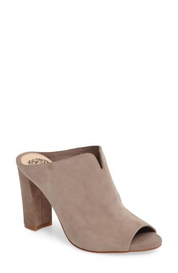 Women's Vince Camuto Sarina Open Toe Mule M - Beige