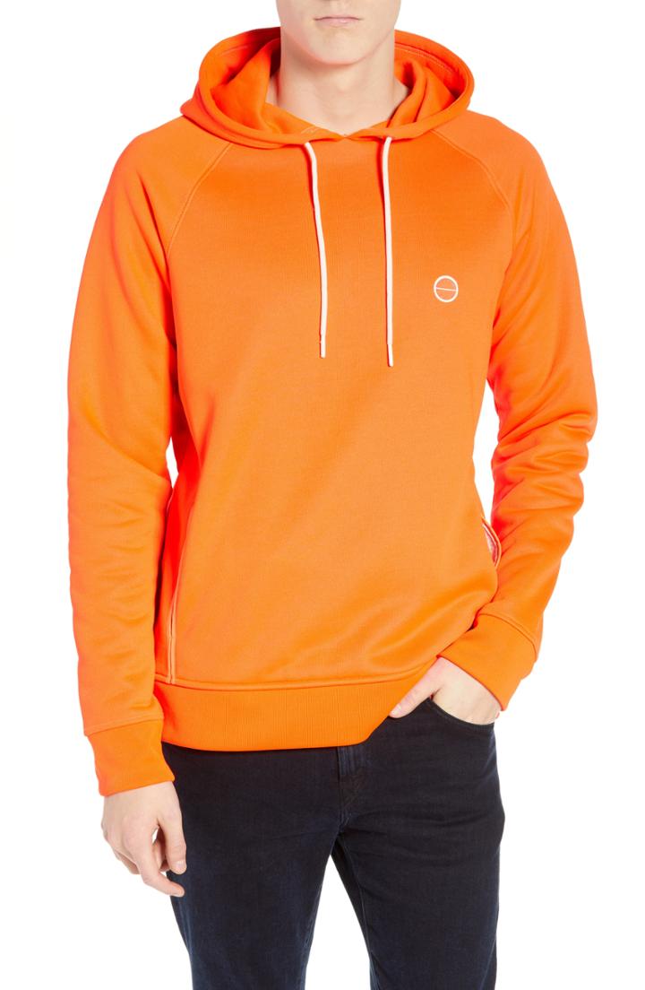 Men's Scotch & Soda Club Nomade Hooded Sweatshirt - Orange