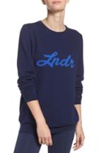 Women's Lndr Double Happiness Pullover /small - Blue