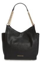 Michael Michael Kors Medium Newbury Leather Tote - Black