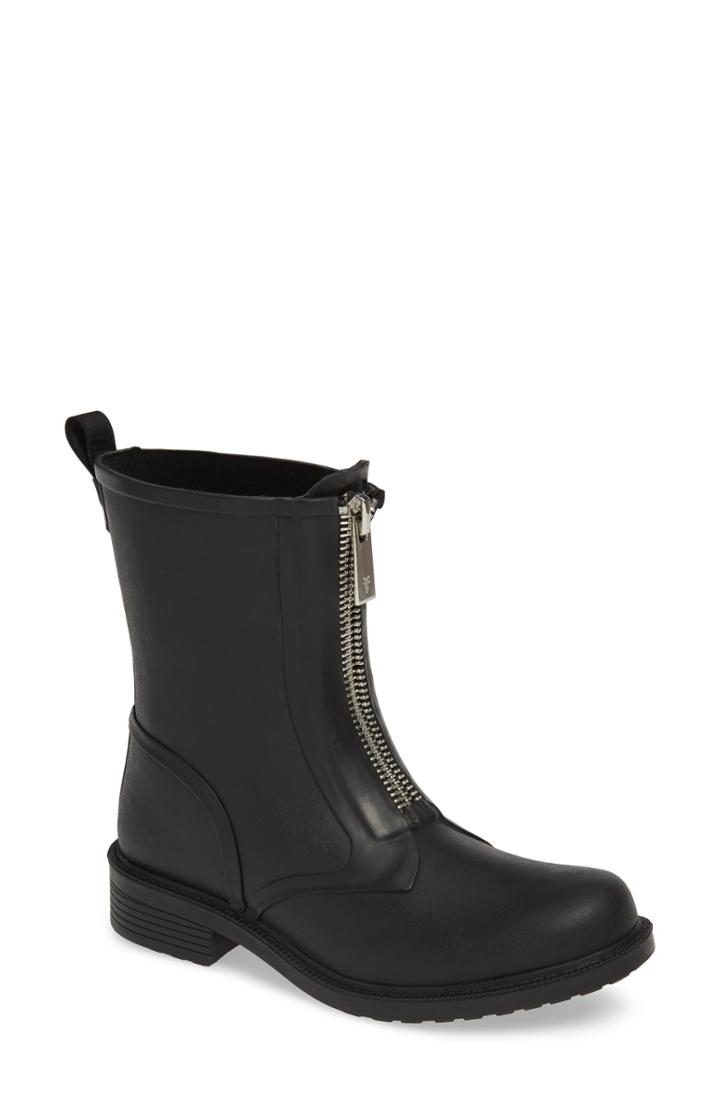 Women's Frye Storm Waterproof Rain Boot M - Black