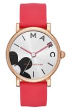 Women's Marc Jacobs Classic Silicone Strap Watch, 36mm