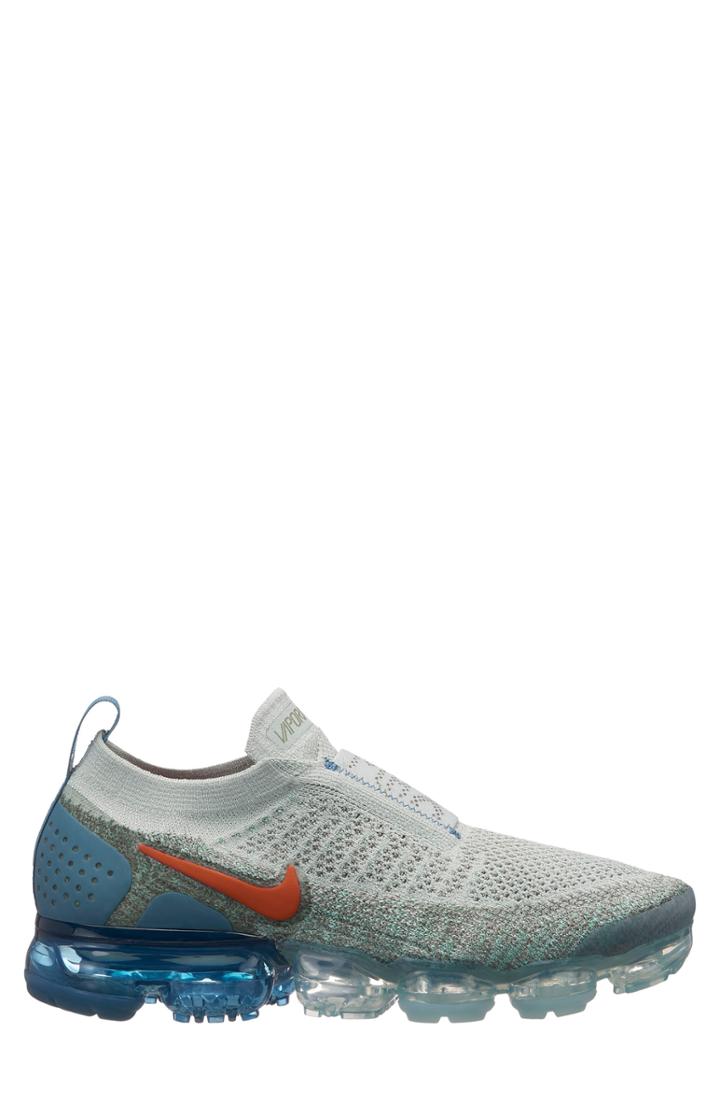 Women's Nike Air Vapormax Flyknit Moc 2 Running Shoe M - Blue