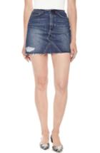 Women's Joe's Bell Cutoff Denim Miniskirt - Blue