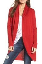 Women's Leith Easy Circle Cardigan, Size - Red
