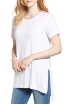 Women's Amour Vert Paola High/low Tee - White