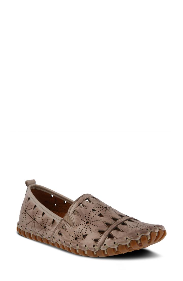 Women's Spring Step Fusaro Flat .5-6us / 36eu - Grey