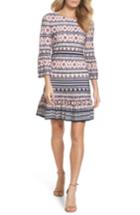 Women's Eliza J Bell Sleeve Flounce Dress - Pink