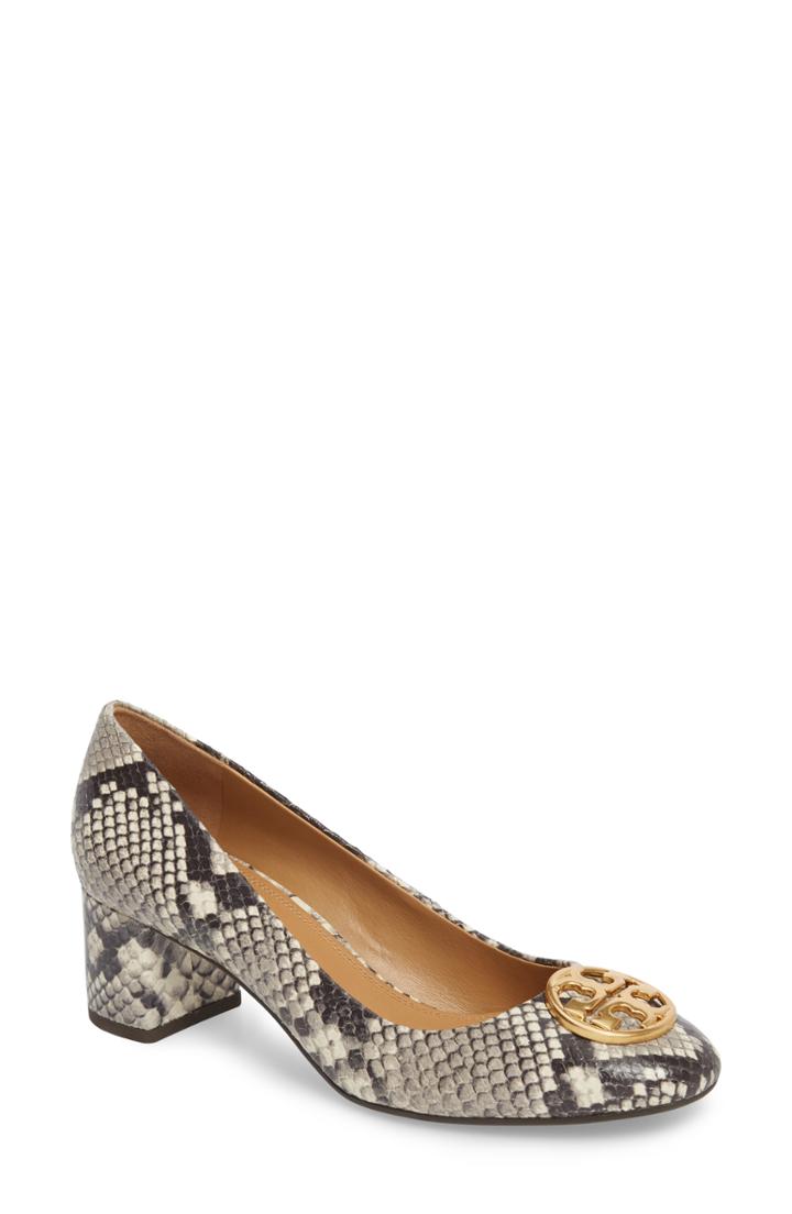 Women's Tory Burch Chelsea Pump .5 M - Grey