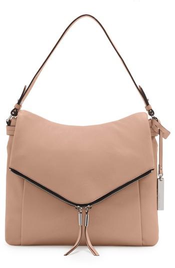 Vince Camuto Alder Leather Hobo - Beige