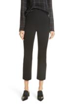 Women's Vince High Rise Wide Leg Crop Pant - Black