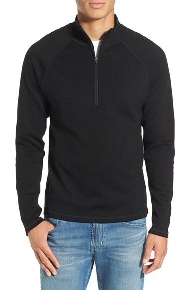 Men's Ibex 'shak' Merino Wool Quarter Zip Top