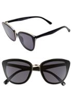Women's Bp. 55mm Perfect Cat Eye Sunglasses - Black/ Gold