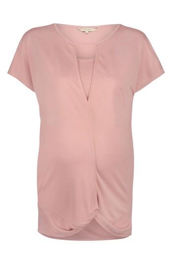 Women's Noppies Adriana Maternity/nursing Tee, Size - Pink