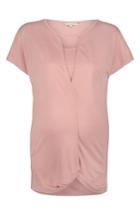 Women's Noppies Adriana Maternity/nursing Tee, Size - Pink