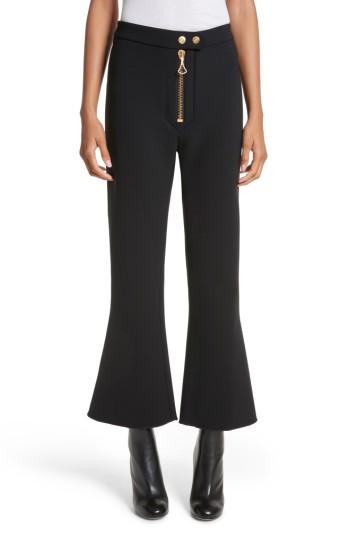 Women's Ellery Montreaux Crop Flare Biker Pants Us / 8 Au - Black