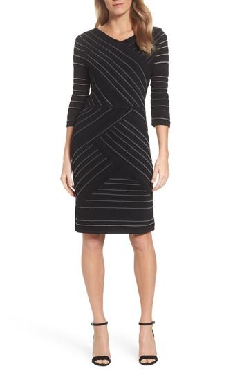 Women's Nic+ Zoe Wrapped Up Sheath Dress - Black