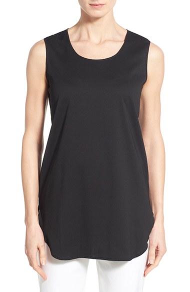 Women's Ming Wang Sleeveless Woven Shell