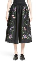 Women's Tricot Comme Des Garcons Embroidered Wide Leg Pants
