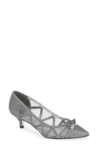 Women's Adrianna Papell Lana Cap-toe Pump M - Grey