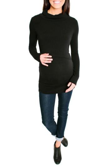 Women's Nom Shelley Maternity/nursing Turtleneck Tunic