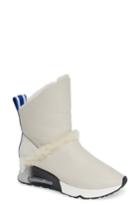Women's Ash Laika Genuine Shearling Bootie Eu - White