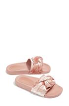 Women's Topshop Harmony Knot Slide Sandal .5us / 40eu - Beige