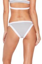 Women's L Space 'charlie' Colorblock Bikini Bottoms - Grey