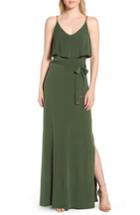 Women's Michael Michael Kors Chain Strap Popover Maxi Dress - Green