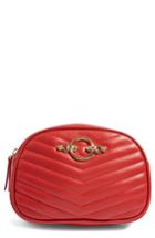 Topshop Queenie Quilted Bumbag - Red