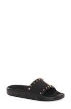 Women's Valentino Garavani Rockstud Slide Sandal Us / 41eu - Black